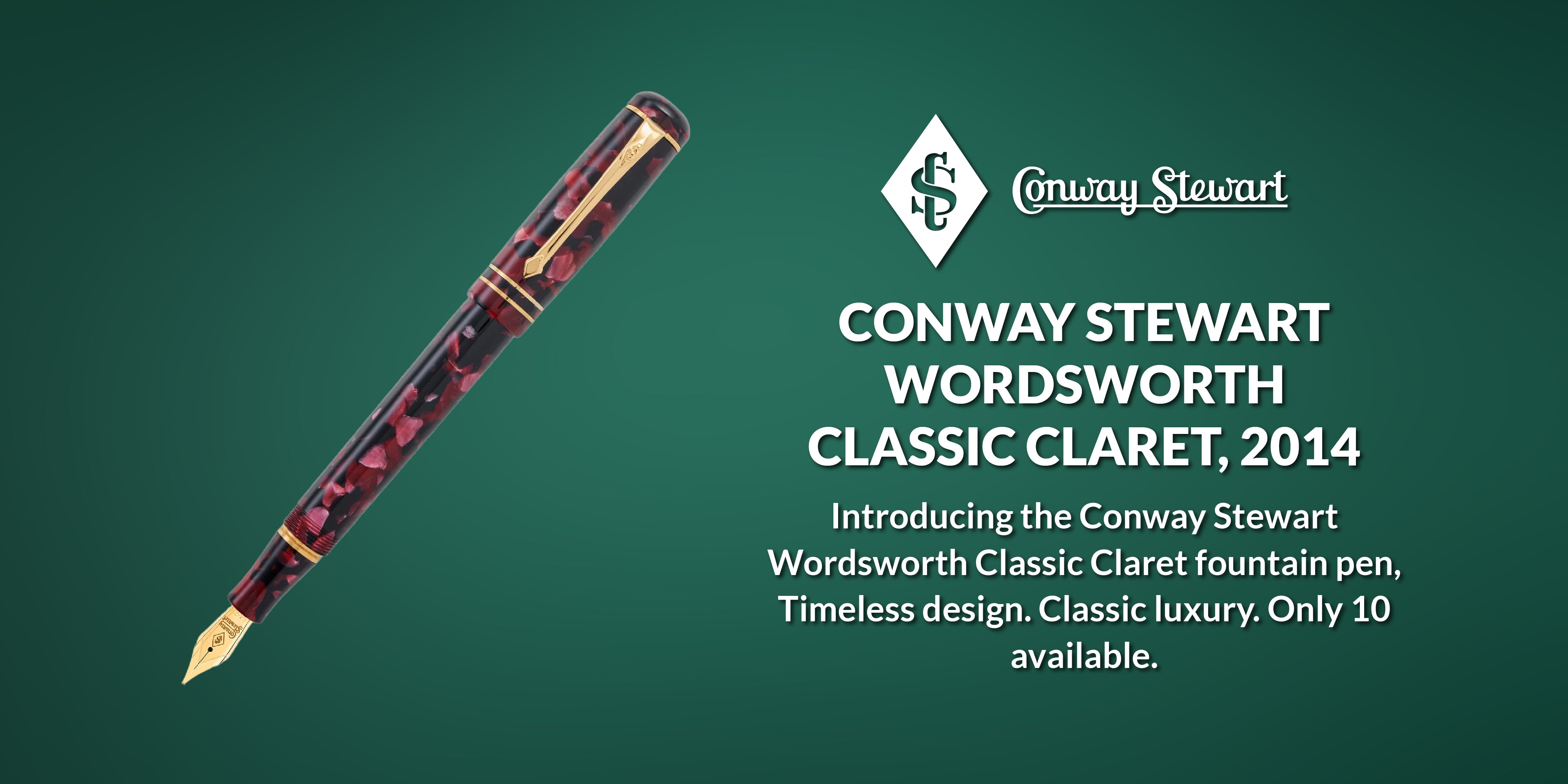 Conway Stewart Wordsworth Classic Claret, 2014 - Conway Stewart Conway Stewart Wordsworth Classic Claret, 2014 - Conway Stewart