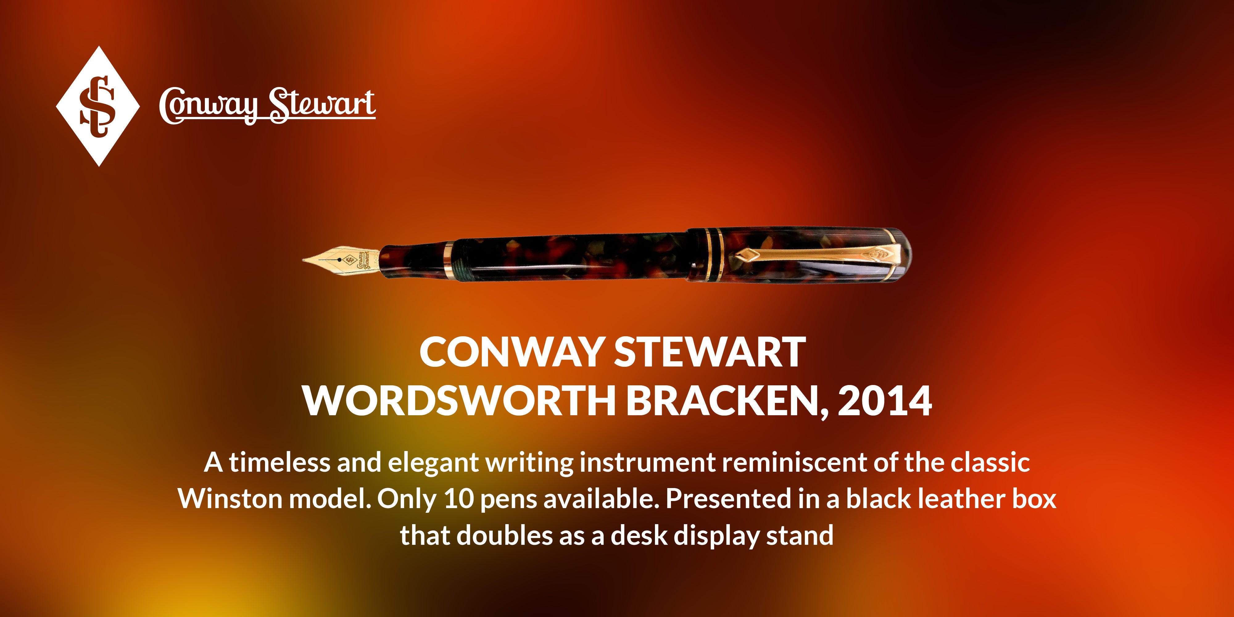 Conway Stewart Wordsworth Bracken, 2014 - Conway Stewart Conway Stewart Wordsworth Bracken, 2014 - Conway Stewart