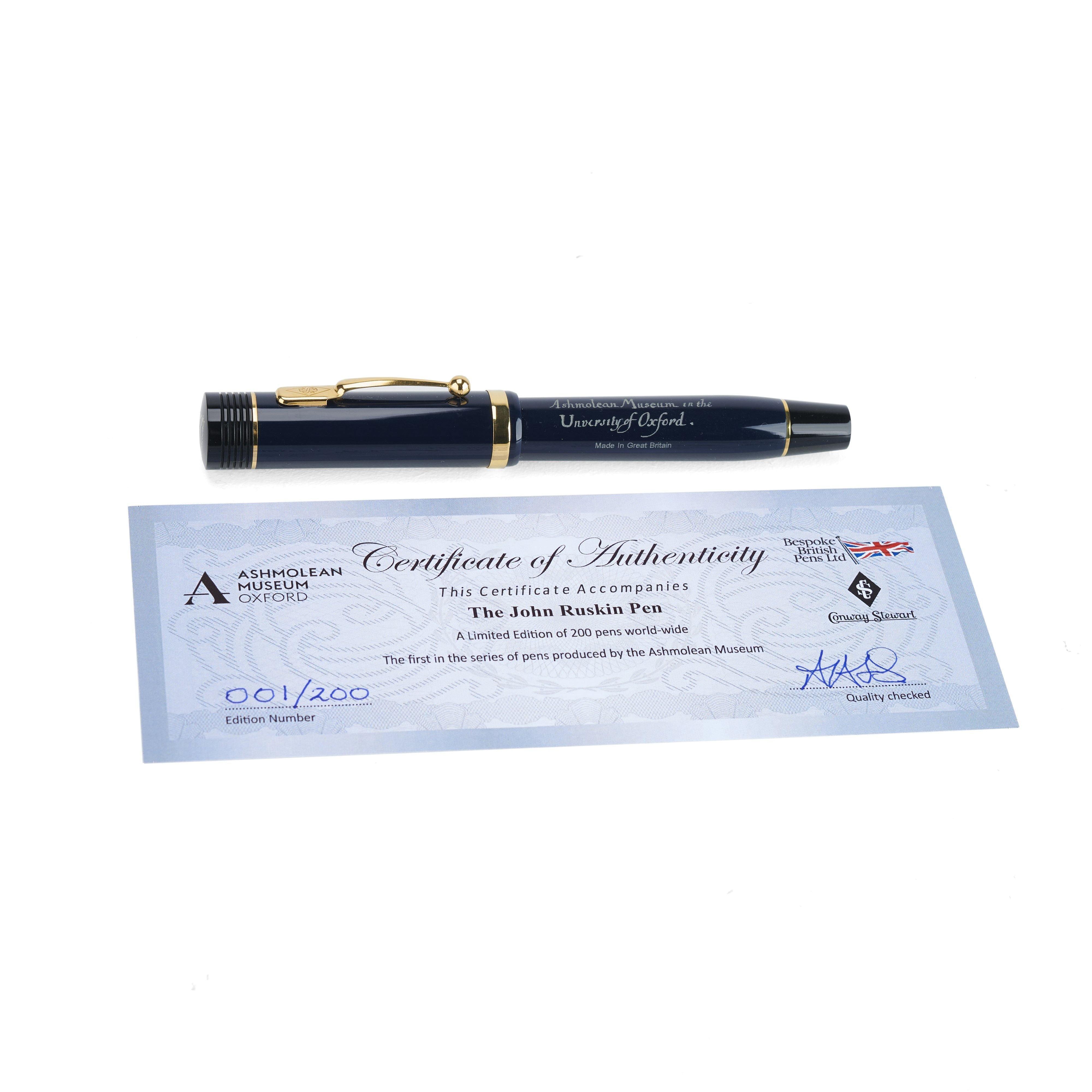 Conway Stewart Ashmolean Pen - John Ruskin conwaystewart.com Conway Stewart Ashmolean Pen - John Ruskin conwaystewart.com