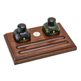 Conway Stewart Walnut Desk Tray with Sterling Silver Insert conwaystewart.com Conway Stewart Walnut Desk Tray with Sterling Silver Insert conwaystewart.com