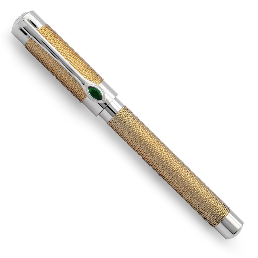 Jack Row Mirage Yellow Gold Finish with Marquise Cut Created Emerald conwaystewart.com Jack Row Mirage Yellow Gold Finish with Marquise Cut Created Emerald conwaystewart.com