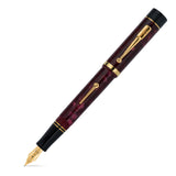 Conway Stewart Churchill Burgundy Lever-Fill · Fountain Pen