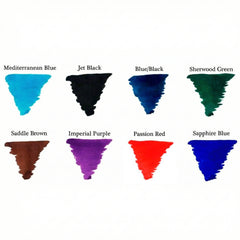 Cartuchos de tinta para pluma estilográfica Conway Stewart (paquete de 6)