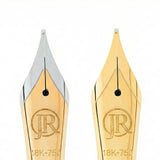 Jack Row Mirage finition or jaune avec émeraude créée taille marquise